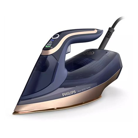Philips | DST8050/20 Azur | Steam Iron | 3000 W | Water tank capacity 350 ml | Continuous steam 85 g/min | Steam boost performan
